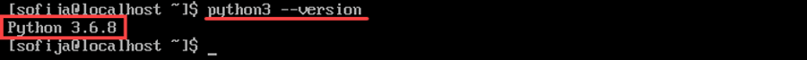 Installing Python on CentOS 7